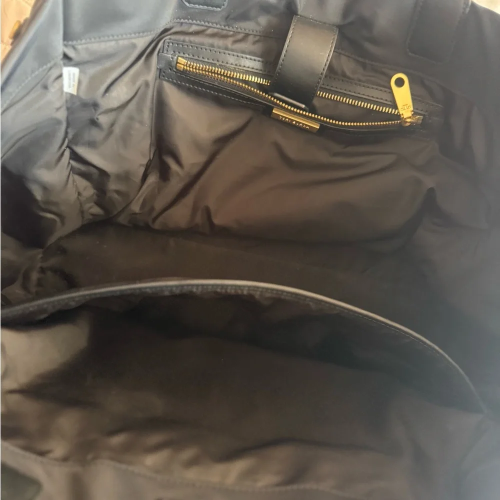 Tory Burch Black Ella Tote Bag - Picture 2 of 3